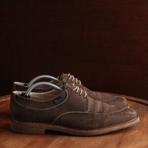 Paraboot Dress Shoes UK SZ 5.5 M6.5 W7 Brown Leather Derby Brogue Oxford France